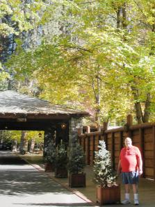 During a recent visit, Dad took me to lunch at the Ahwahnee Hotel.