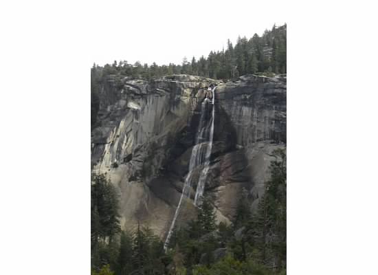 Nevada Fall, one mile up the trail.