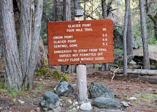 Four Mile Trail, Union Point, Yosemite
